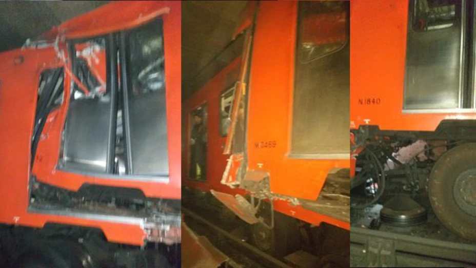 Accidente Metro Línea 3.