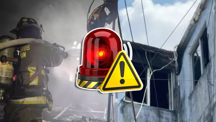 ¡Susto en Corales! Bomberos sofocan incendio en departamento en Cancún y evacúan a 14 personas; esto se sabe