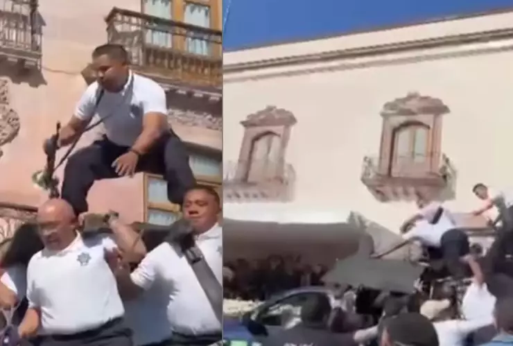 caída policía Zacatecas