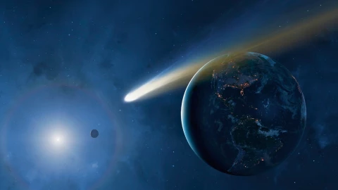 ¿Qué es un cometa interestelar y por qué viaja a gran velocidad a nuestro sistema solar?