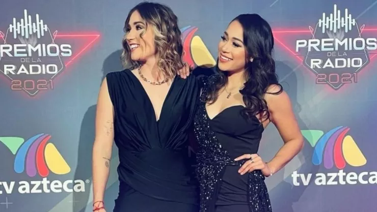 Así causaron sensación Mati y Evelyn en Los Premios de la Radio.
