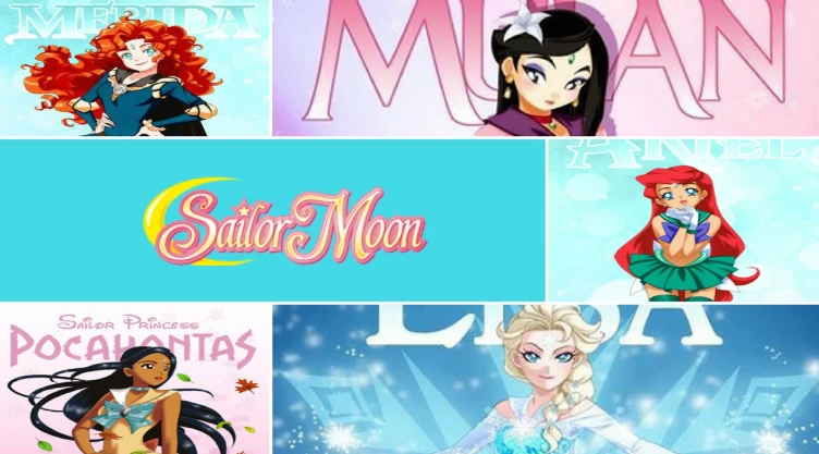 Sailor Moon, Princesas de Disney
