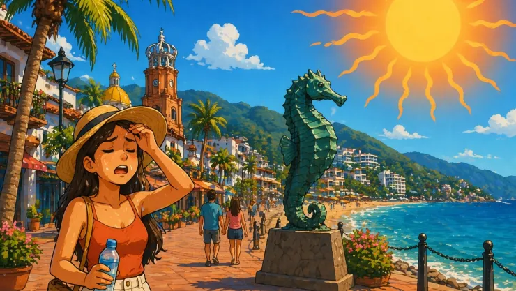 Cómo estará el clima hoy 23 de abril en Puerto Vallarta