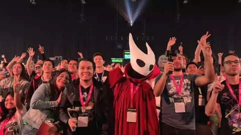 En la foto, fans emocionados en uno de los escenarios de la CCXP en la Ciudad de México.