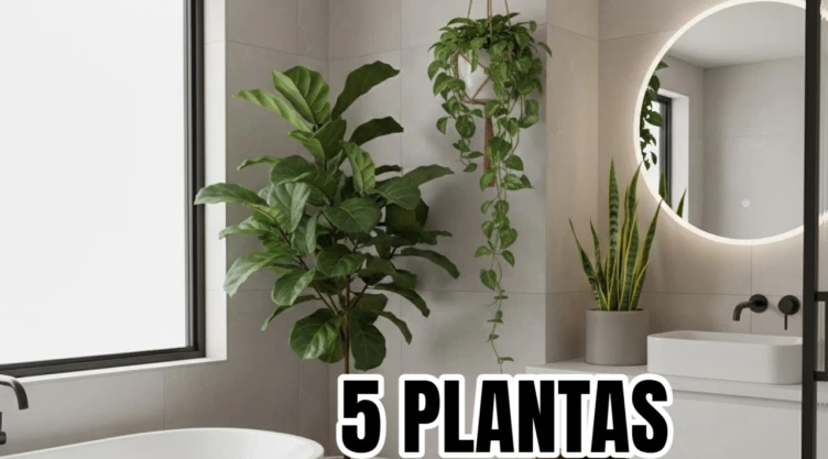 5 plantas de interior que son ideales para poner en el baño como decoración: no requieren de cuidados