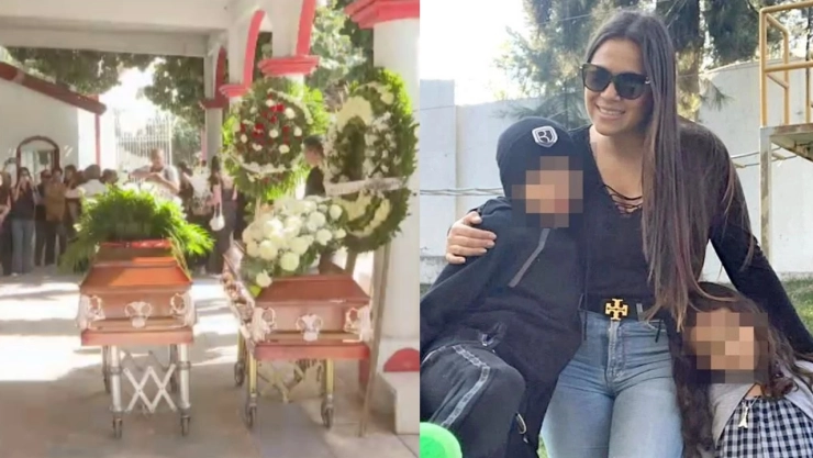 Despiden a Astrid y su hijo Fernando en Zapopan,Jalisco