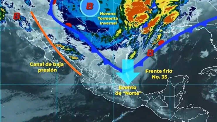 Inicia la Temporada de Frentes Fríos y ya hay alerta para el Sureste
