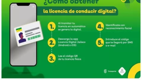 Licencia conducir digital Jalisco cómo descargar