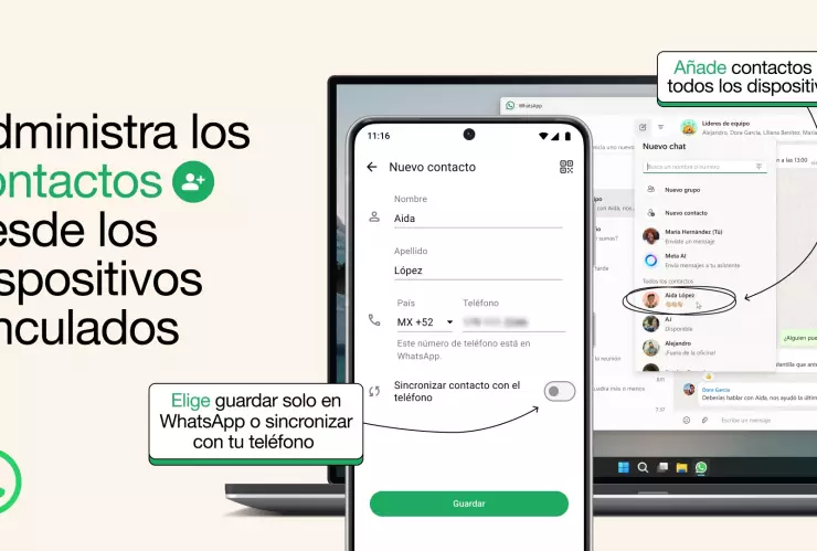 WhatsApp hará un cambio en los contactos: Así impacta en tus chats 