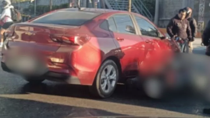 Choque desata tráfico y caos sobre la 18 de Noviembre en Puebla hoy lunes