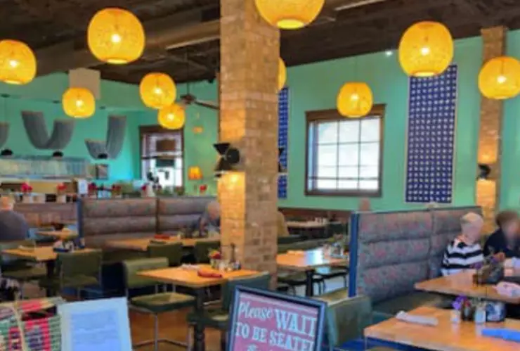 Interior del local Simmer Down Cafe de Georgetown