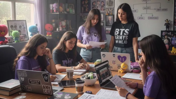 Fans de BTS organizan equipo de abogados en México para defender a su comunidad