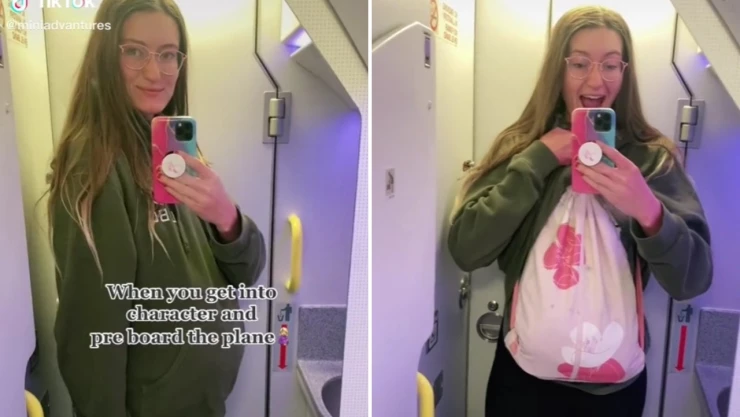 tiktoker_embarazo_maleta_avion