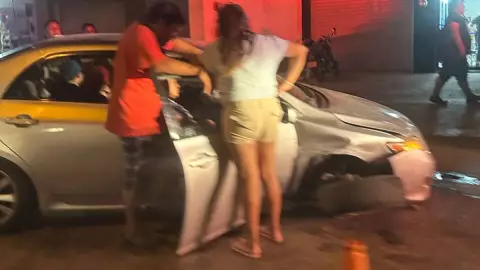 fuerte accidente deja lesionados calles demerida