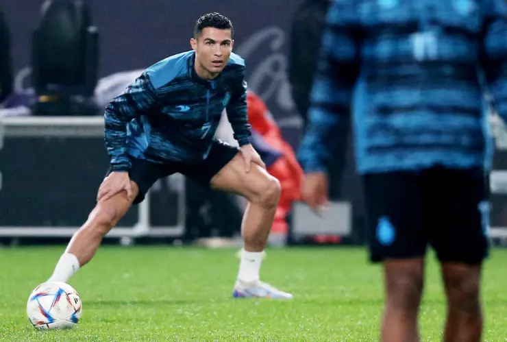 Cristiano Ronaldo entrena con el Al-Nassr