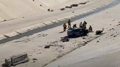 Hombre muere prensado en fuerte accidente en la Vía Rápida Alamar