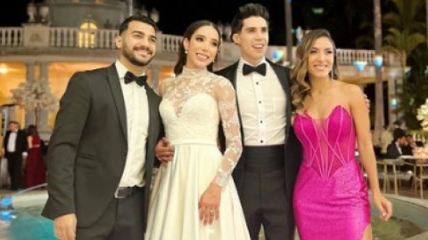Gloria Murillo con Daniel Corral y Antonieta Gaxiola