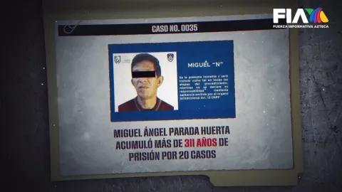 “El violador de Periférico” tiene 20 casos concluidos que lo dictan culpable, y otros 12 con la carpeta abierta