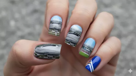 7 dise&ntilde;os de u&ntilde;as de Rayados de Monterrey que le van a encantar a cualquier regia