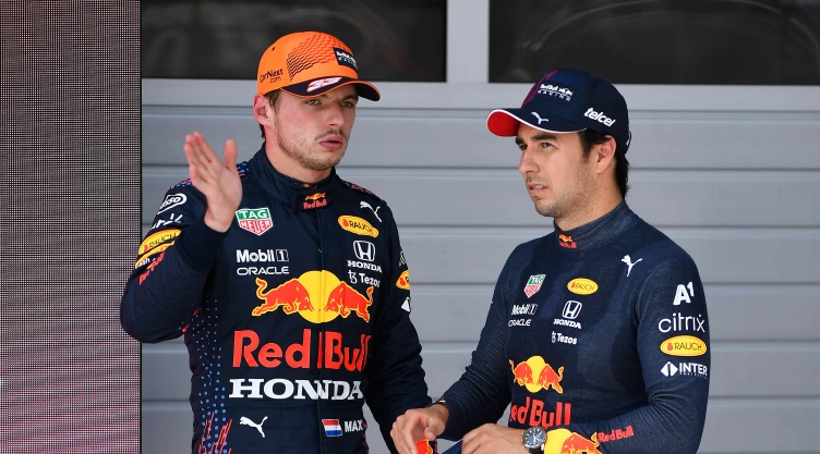 Mas Vertsappen y Checo Pérez