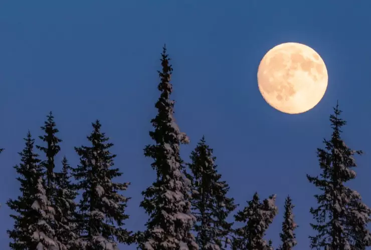 Fecha en que será visible la Luna de Nieve 2025