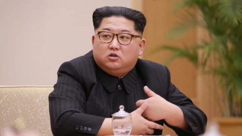 Kim Jong un líder norcoreano