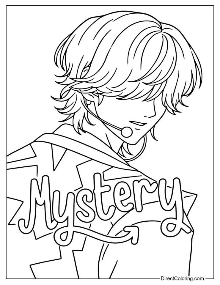 Ideas de plantillas de Mystery Saja para imprimir y colorear