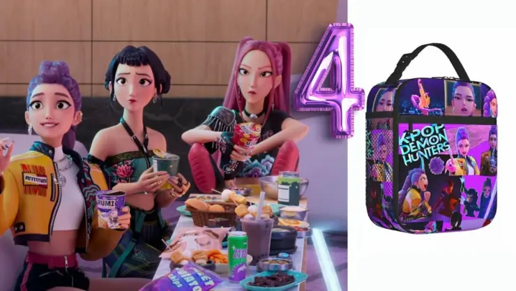 Kpop Demon Hunters Parches de tela para identificar tu lonchera este regreso a clases 2026.jpeg