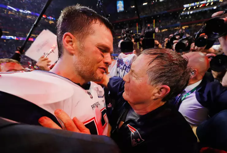 Tom Brady y Bill Bellichick
