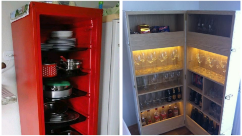 refrigerador viejo ideas reciclaje