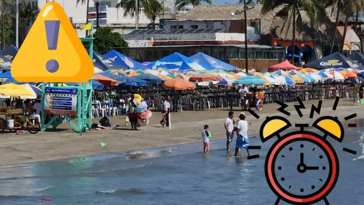 Horarios para ingresar a las playas en Veracruz