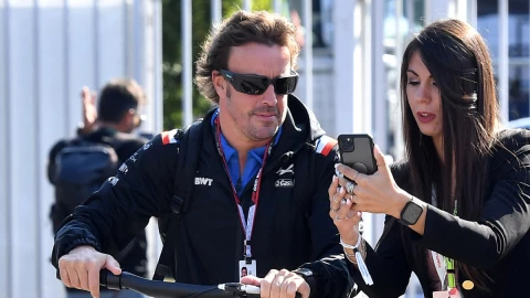 Fernando Alonso, piloto de la escuder&iacute;a Alpine