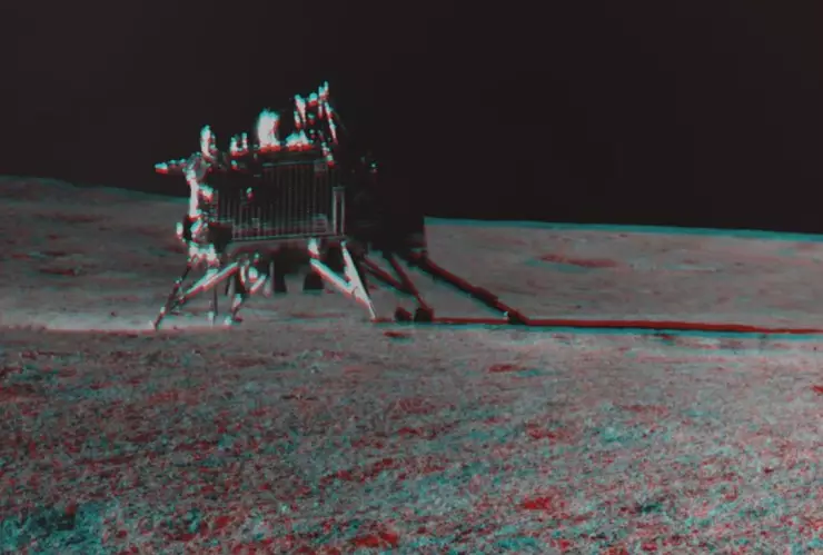 nave de la India explora la superficie lunar y detecta extraños movimientos