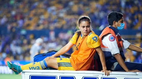 Lizbeth Ovalle lesión