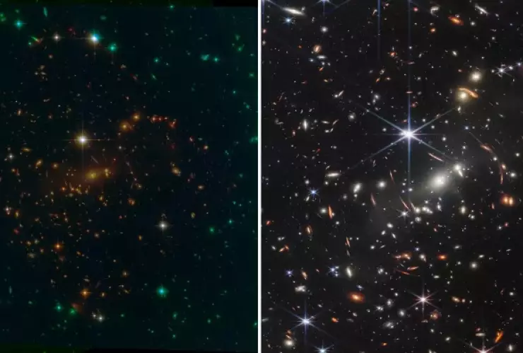 Primera imagen universo telescopio Webb