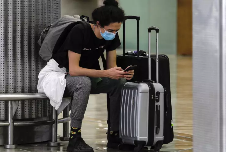 Pocas actividades en el AICM