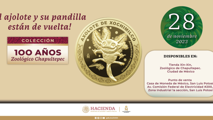 Moneda del Ajolote