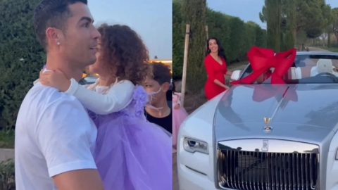 regalo de Georgina a Cr7