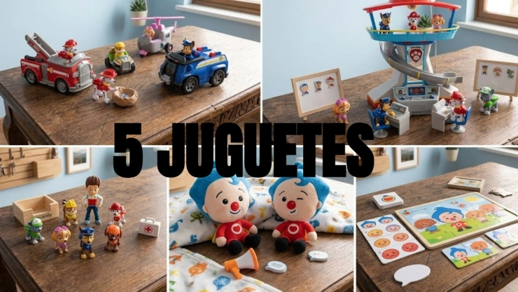 5 juguetes de ‘Paw Patrol’ y ‘Plim Plim’ que ayudan a desarrollar la responsabilidad afectiva de los niños
