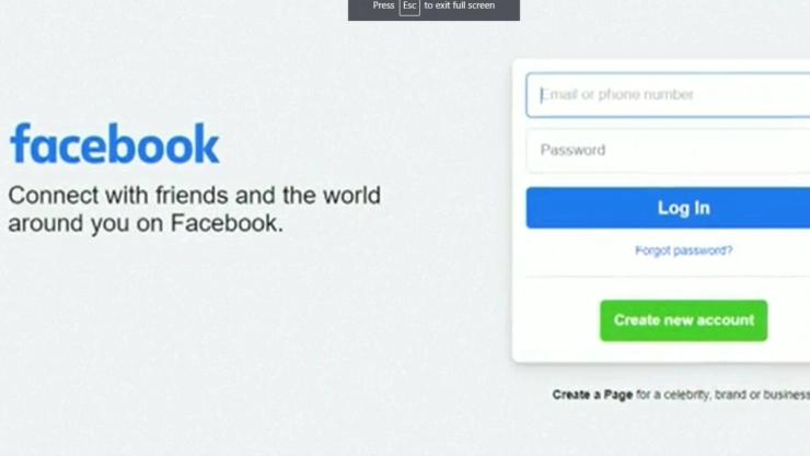 Irlanda Meta Facebook