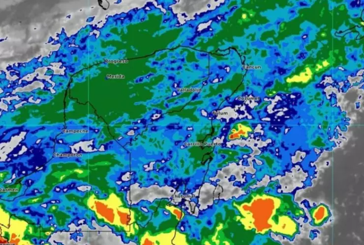 Clima 20 de octubre Lluvias en la Península por el frente frío