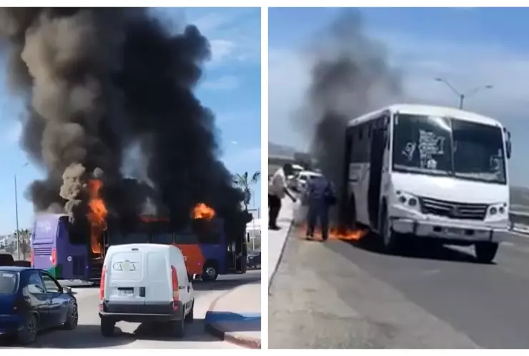 queman-camiones-en-los-cabos