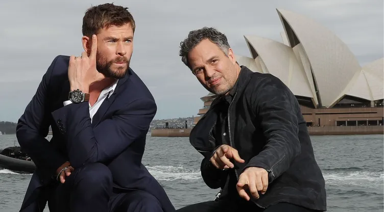 Mark Ruffalo y Chris Hemsworth nuevo thriller