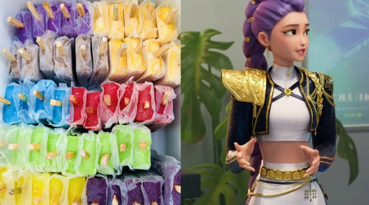 Cómo hacer paletas de hielo de Rumi de las Guerreras Kpop 5 ideas