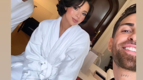 Ángela Aguilar se casó Christian Nodal