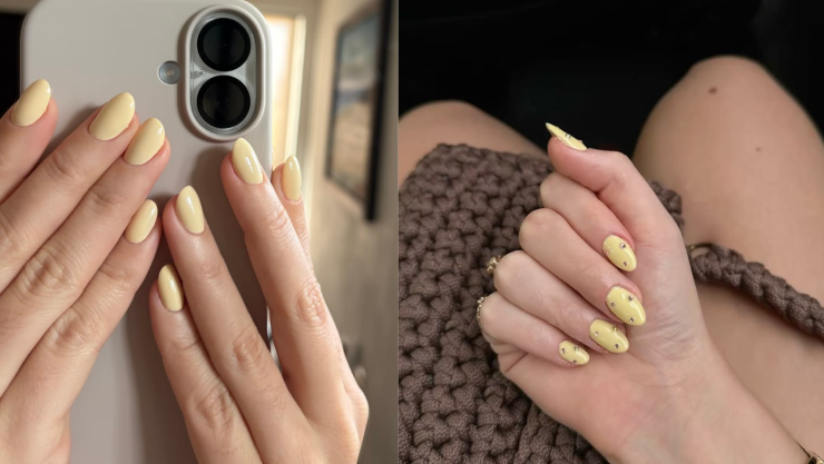 manicuras butter yellow.