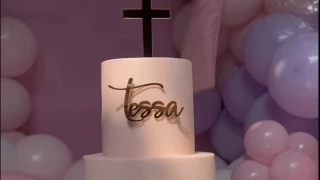 José Eduardo Derbez y Paola Dalay organizaron el bautizo de su pequeña Tessa