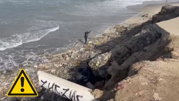 Playas de Tijuana tiene una nuevo deslizamiento