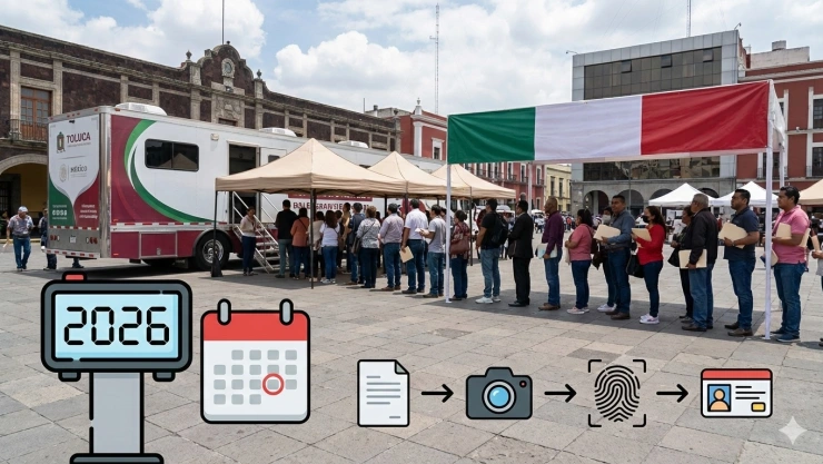 Licencia Edomex 2026: La fecha límite para tramitarla en el módulo integral móvil en Toluca