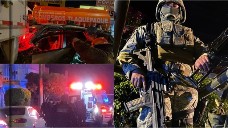 ZMG DE NOCHE Herido de bala choque con trailer Zona Metropolitana
